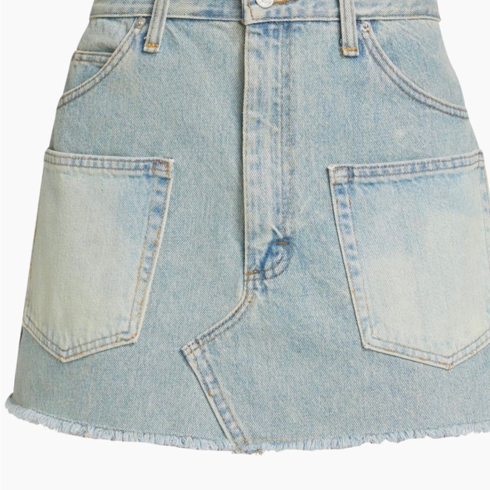 Sea New York Light Blue Denim Skirt Size 10